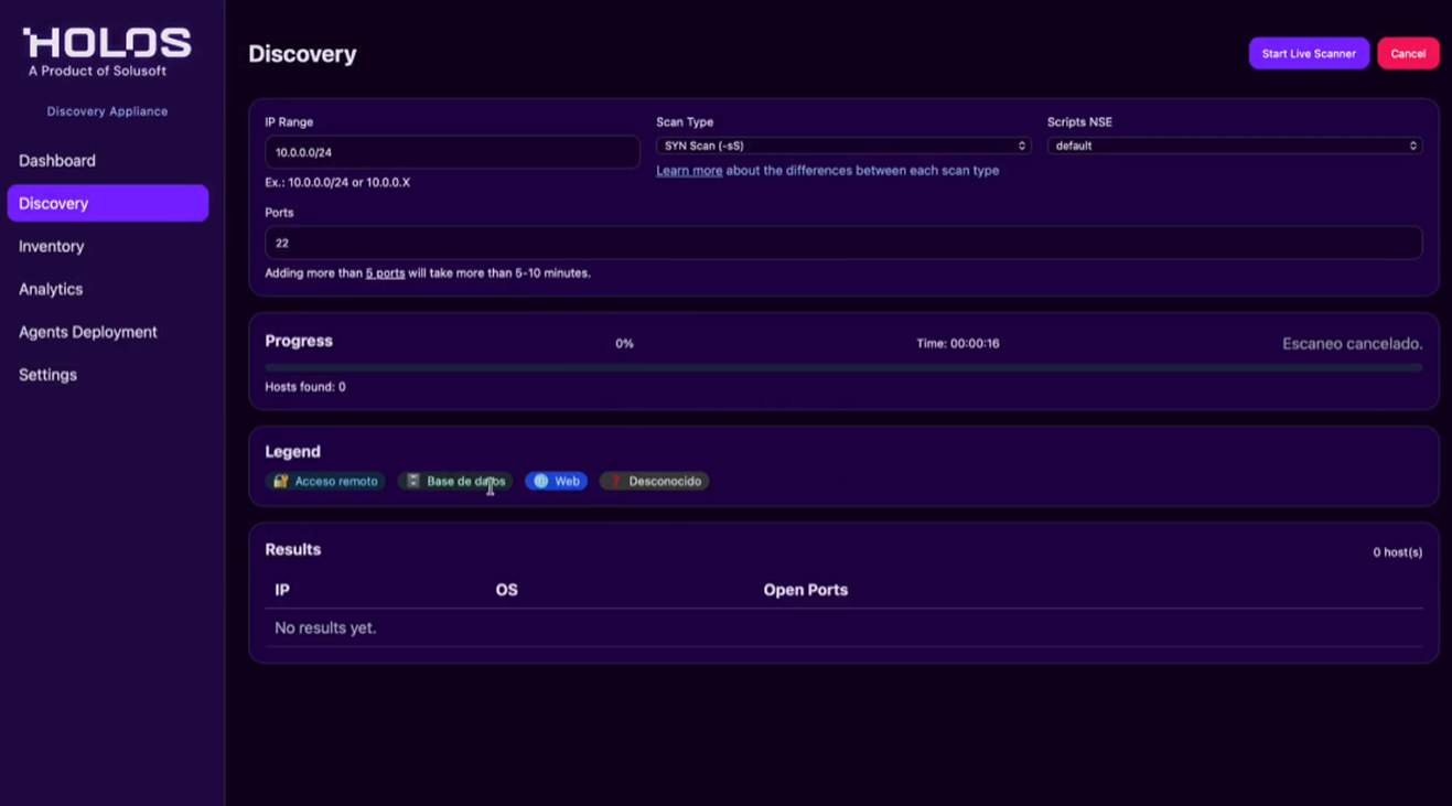 HOLOS OVA original UI screenshot 2